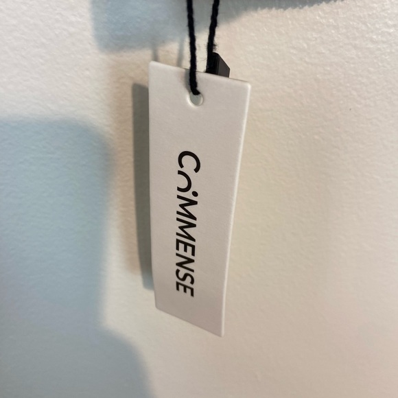 NWT The Commense Knit Halter Cross-Over Collar Tank Top - Picture 9 of 12